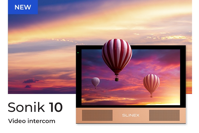 Sonik 10 – a really big new video intercom!