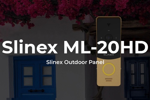 Slinex ML-20HD – Individual outdoor panel with wide view angle and AHD/CVBS support