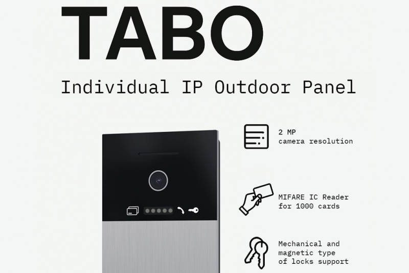 Slinex Tabo – IP Direct Outdoor Station for Smart Access Control