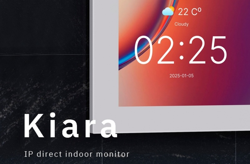 Slinex Kiara – IP Direct Video Intercom with Touchscreen for Smart Homes