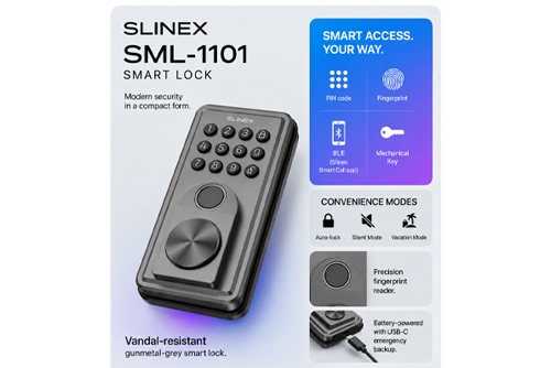Upgradujte své zabezpečení: Slinex SML-1101 Smart Lock Přehled