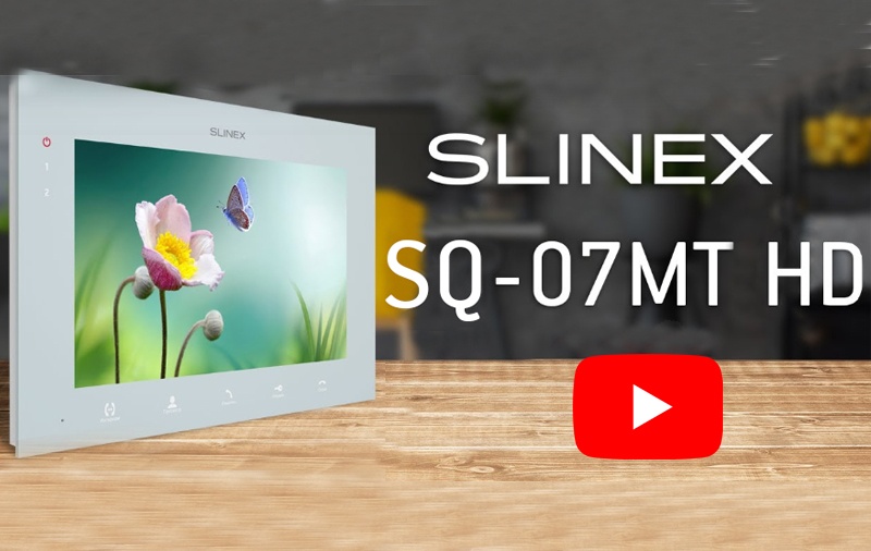 Video review of the Slinex SQ-07MT HD on-door speakerphone