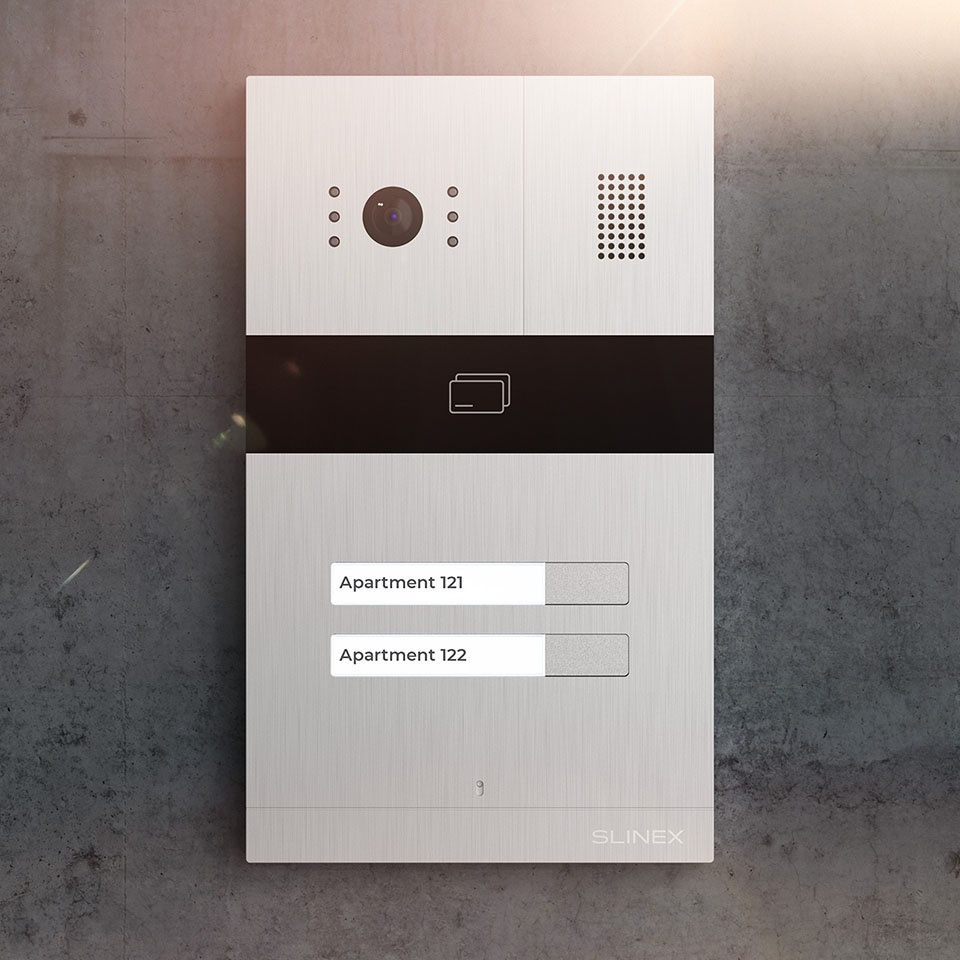 Slinex MA-02CRHD – Outdoor panel for 2 subscribers