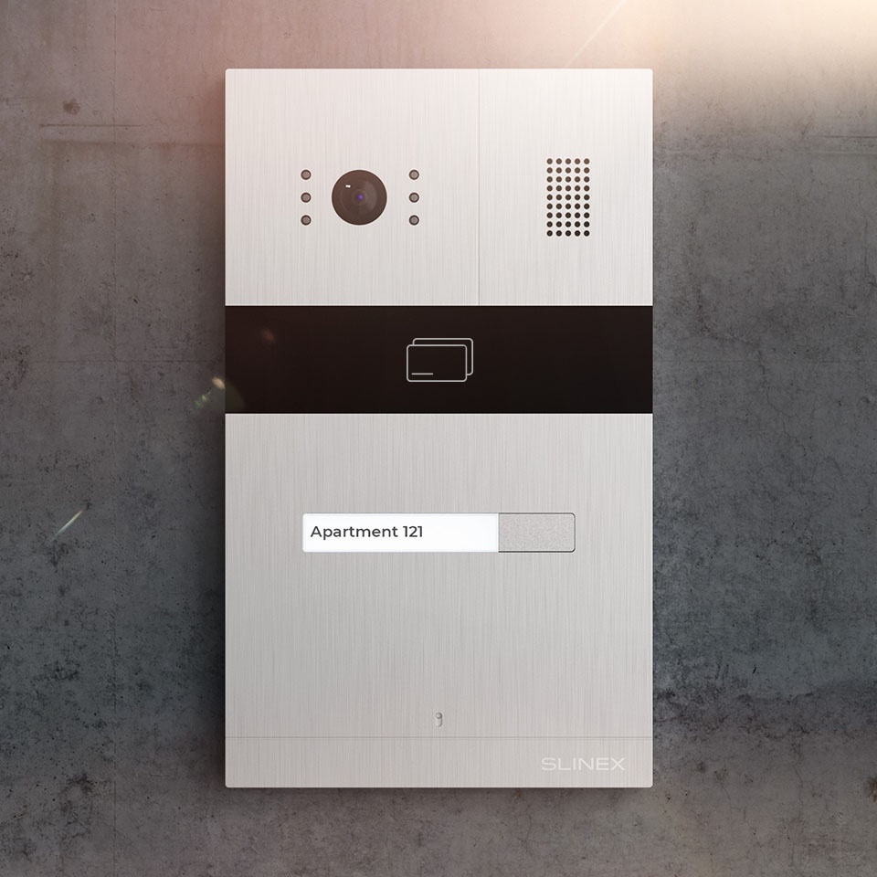 Slinex MA-01CRHD ➠ cIndividual outdoor panel with EM-Marin / MIFARE reader