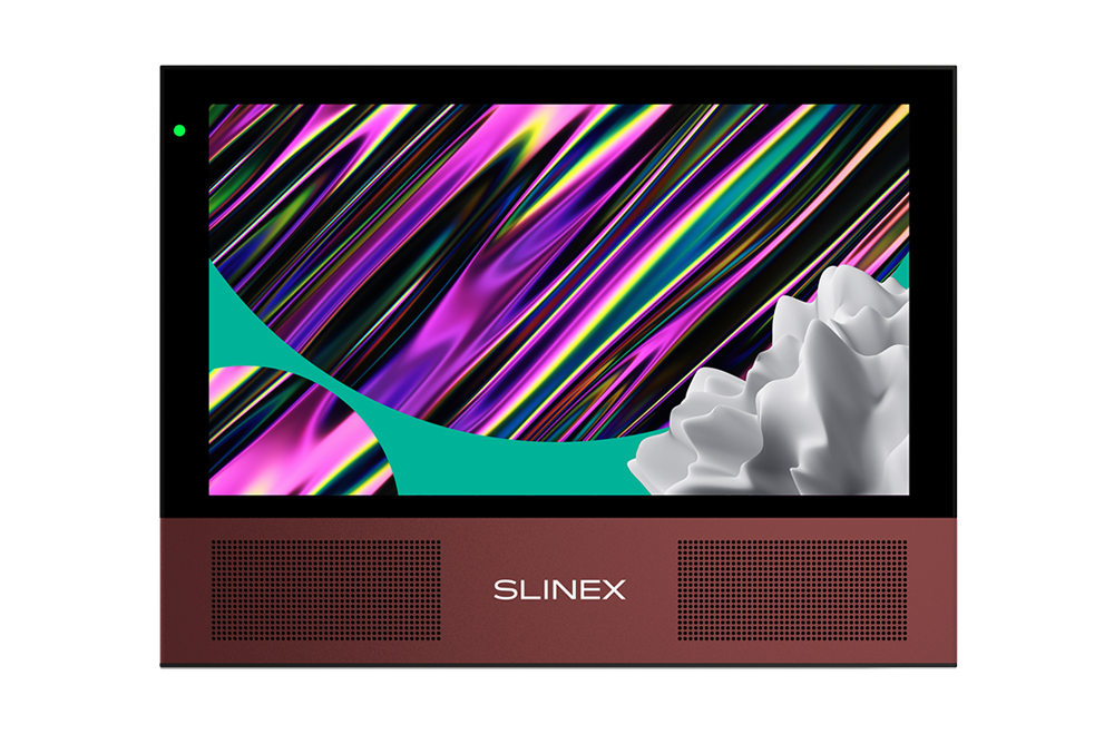 Marsala Slinex Sonik 7 – video intercom with two powerful speakers, replaceable color panels and big screen