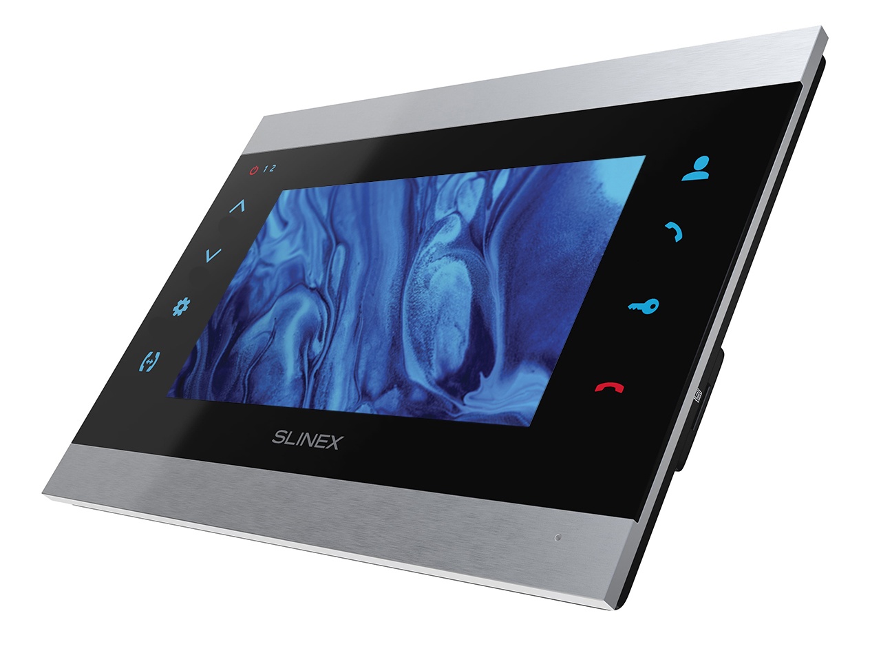 IP video intercom Slinex SL-07IPHD with IPS screen, receiving calls on mobile application  ⇒ ✔ Actual specifications ✔ User manual ✔ Connection scheme