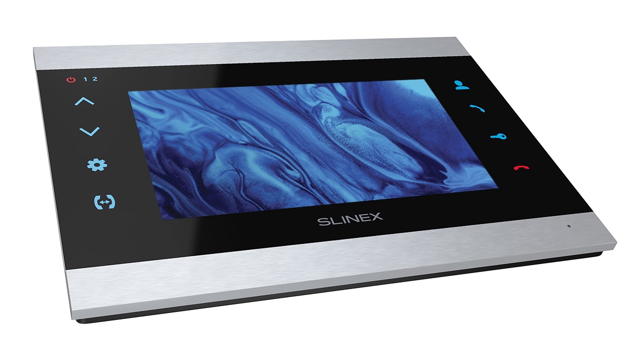 IP video intercom Slinex SL-07IPHD with IPS screen, receiving calls on mobile application  ⇒ ✔ Actual specifications ✔ User manual ✔ Connection scheme