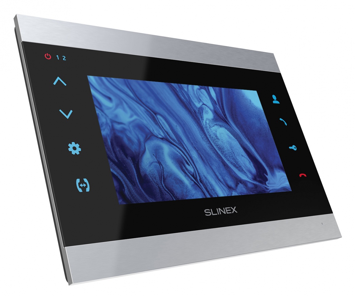 IP video intercom Slinex SL-07IPHD with IPS screen, receiving calls on mobile application  ⇒ ✔ Actual specifications ✔ User manual ✔ Connection scheme