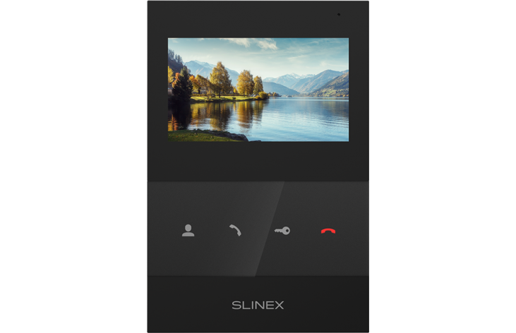 ★ Ultra-thin video intercom Slinex SQ-04 with internal power supply unit 