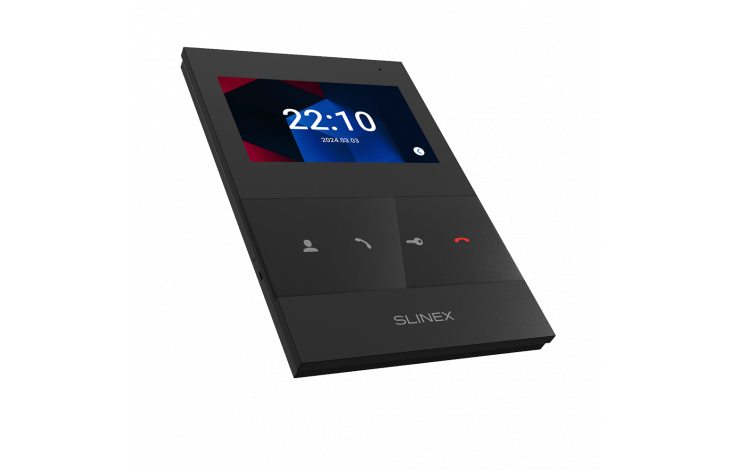 ★ Ultra-thin video intercom Slinex SQ-04 with internal power supply unit 
