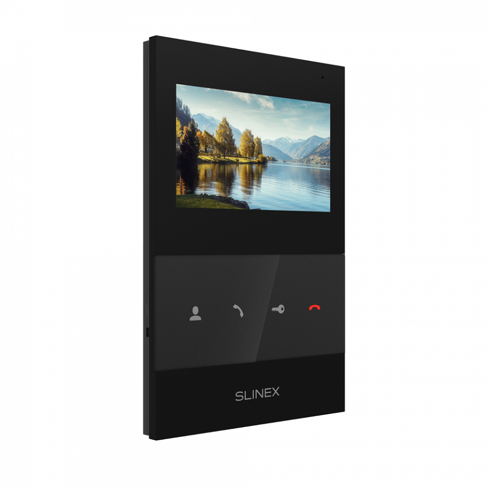 ★ Ultra-thin video intercom Slinex SQ-04 with internal power supply unit 