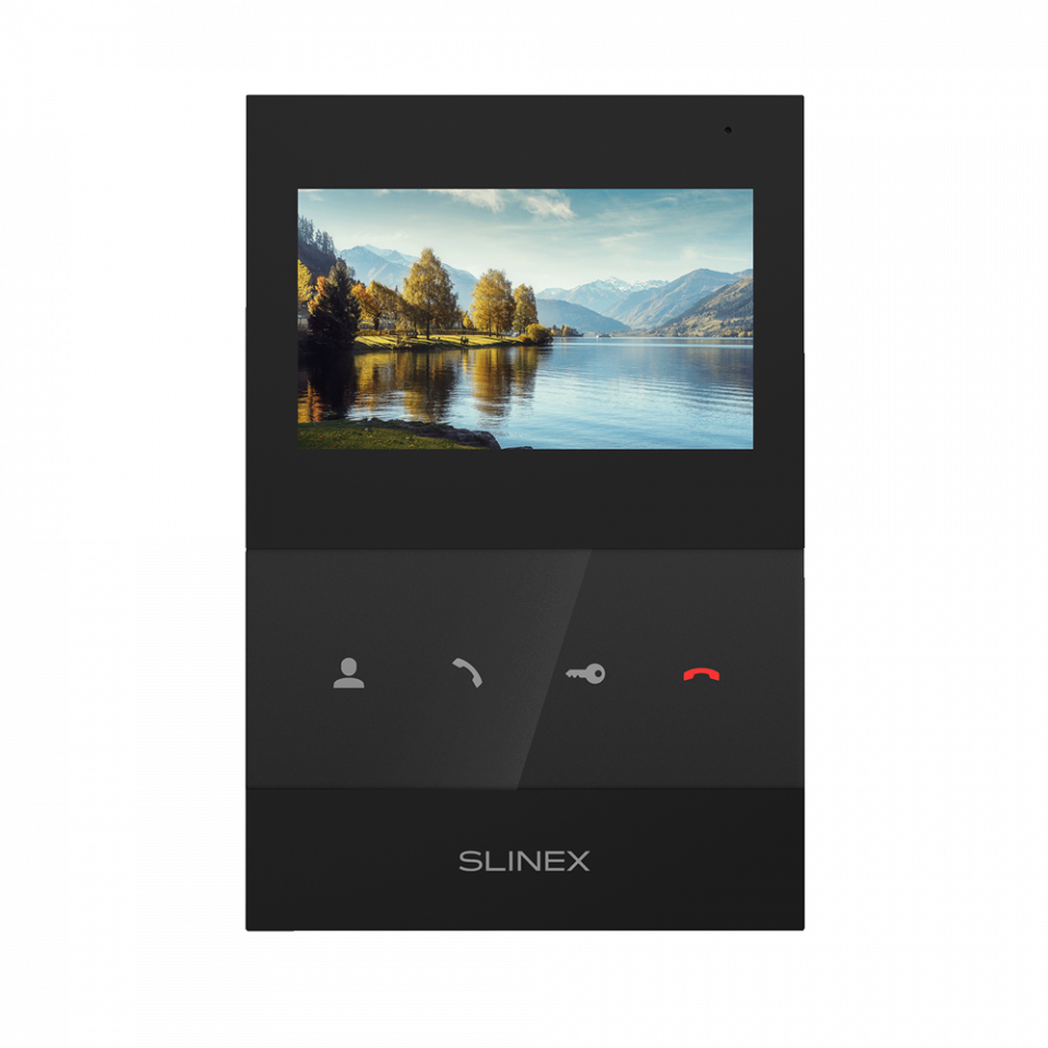 ★ Ultra-thin video intercom Slinex SQ-04 with internal power supply unit 