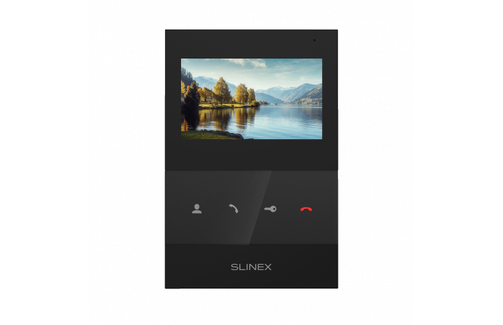 ★ Ultra-thin video intercom Slinex SQ-04 with internal power supply unit 