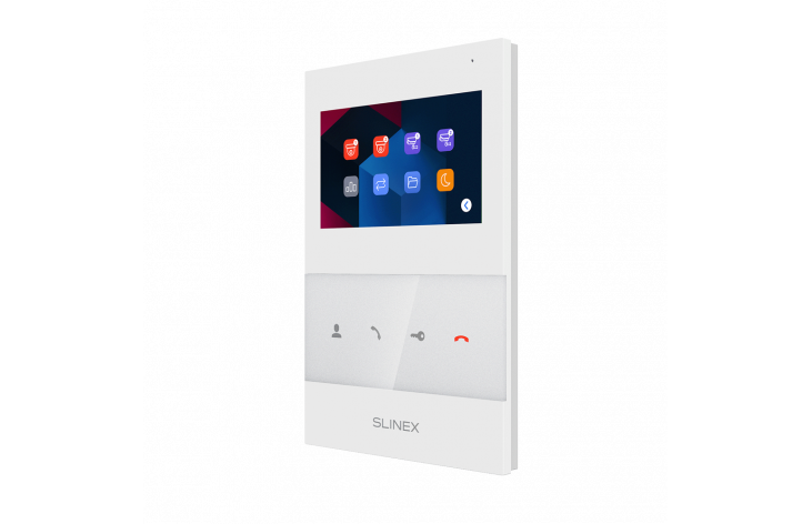 ★ Ultra-thin video intercom Slinex SQ-04 with internal power supply unit 