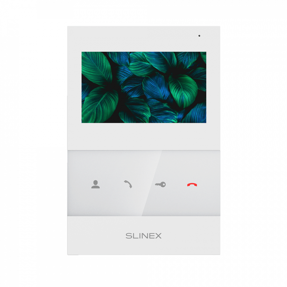★ Ultra-thin video intercom Slinex SQ-04 with internal power supply unit 