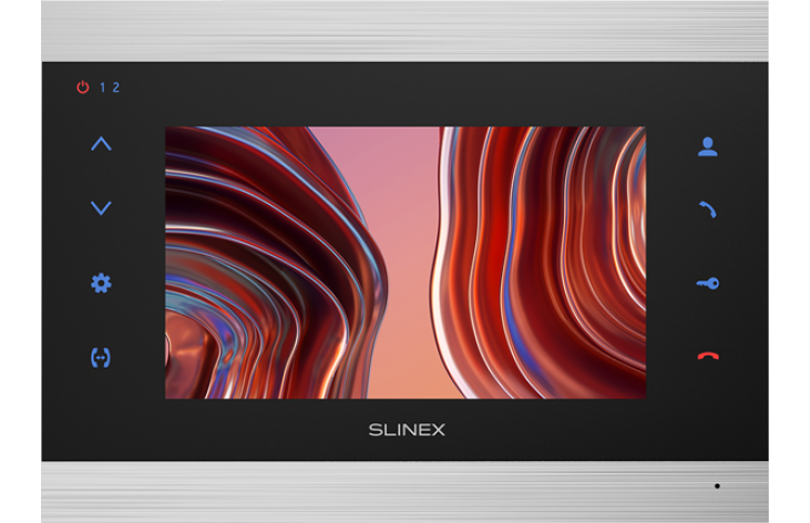 ★ IP video intercom Slinex SL‑07N Cloud with IPS screen, receiving calls on mobile application 