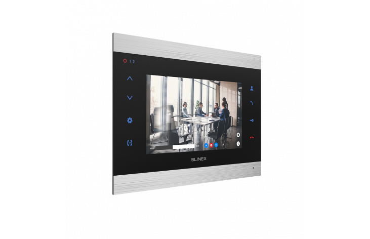 ★ IP video intercom Slinex SL‑07N Cloud with IPS screen, receiving calls on mobile application 