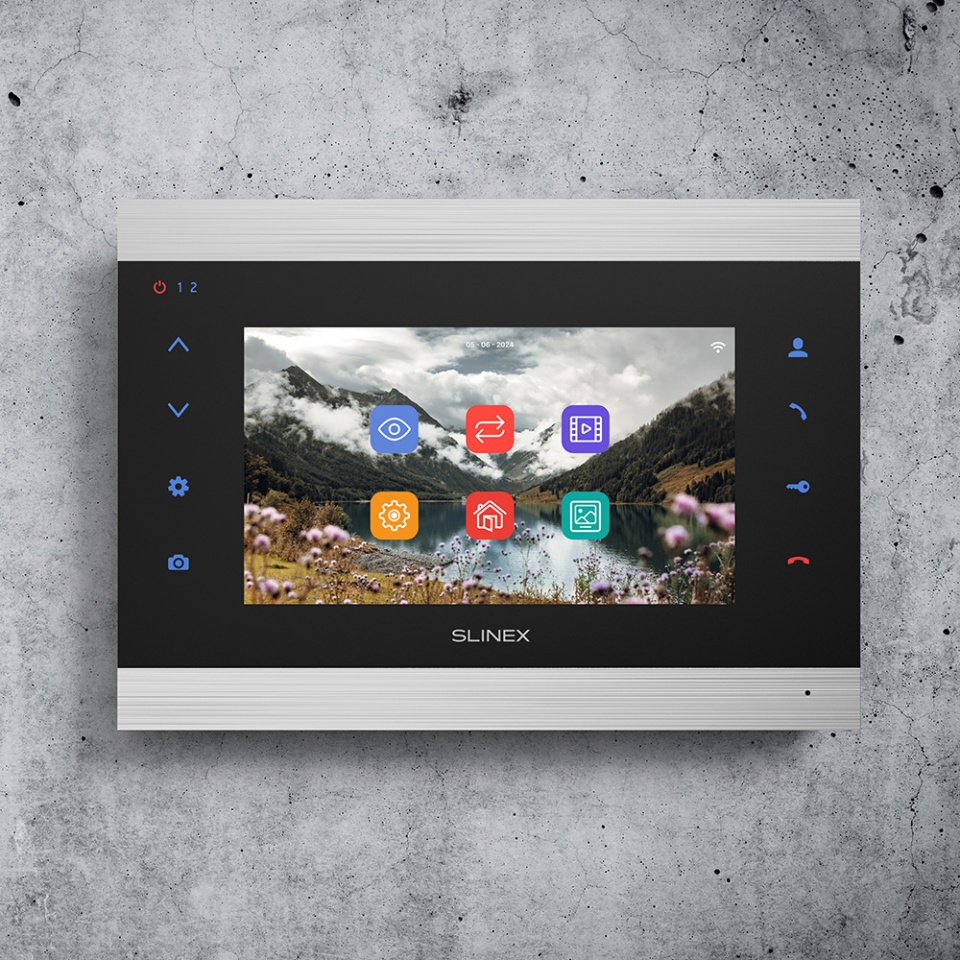 ★ AHD video intercom Slinex SL-07MHD with built-in memory and software motion detection