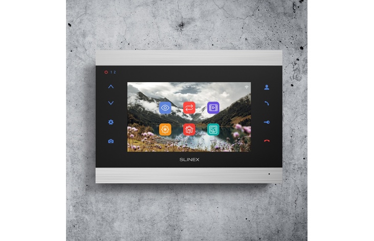 ★ AHD video intercom Slinex SL-07MHD with built-in memory and software motion detection