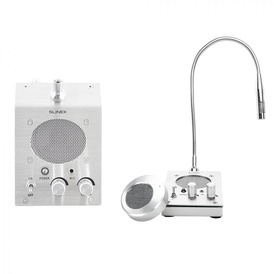 New bank intercoms for secure, Slinex AM-50