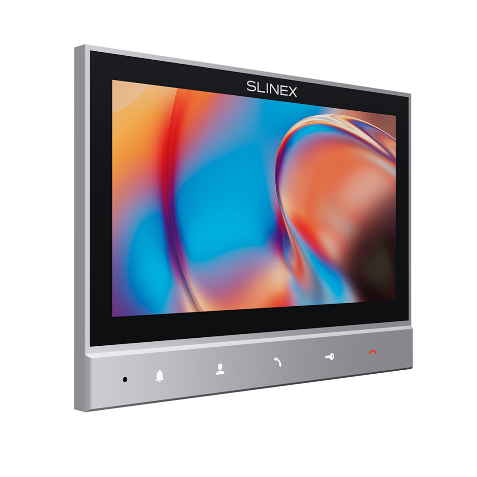 The Slinex SM-07 video intercom is a budget-friendly solution