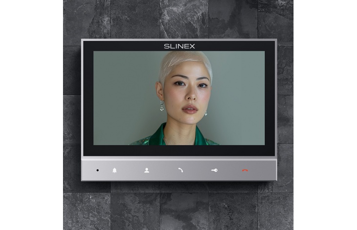 The Slinex SM-07 video intercom is a budget-friendly solution