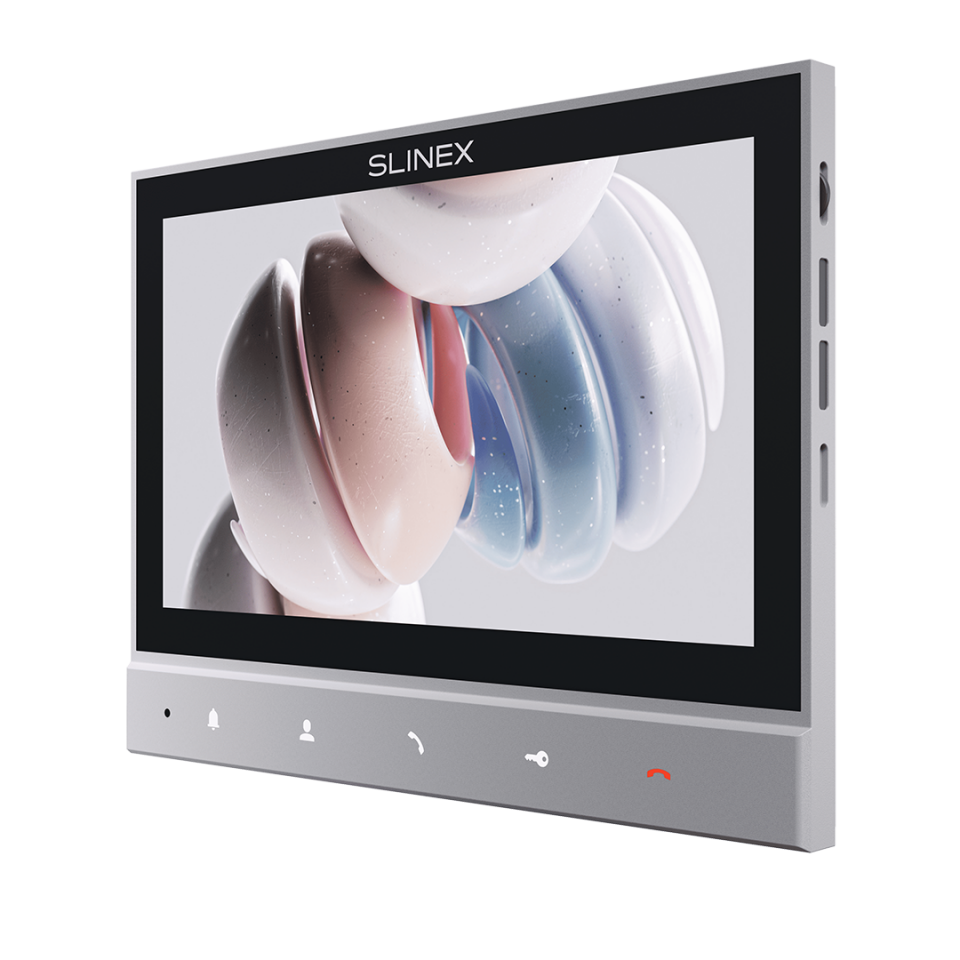 The Slinex SM-07 video intercom is a budget-friendly solution
