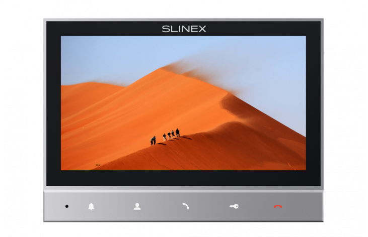 The Slinex SM-07 video intercom is a budget-friendly solution