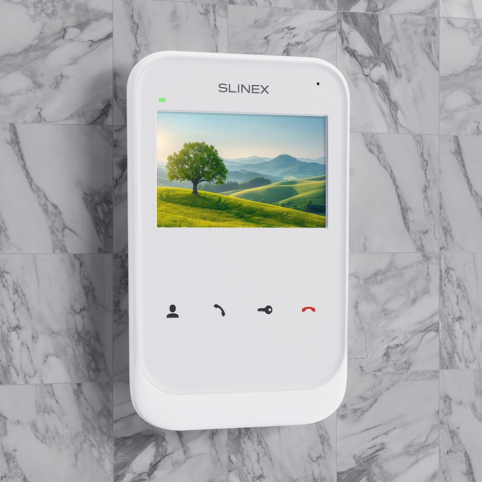 Slinex SK-04: Compact, stylish, and affordable intercom