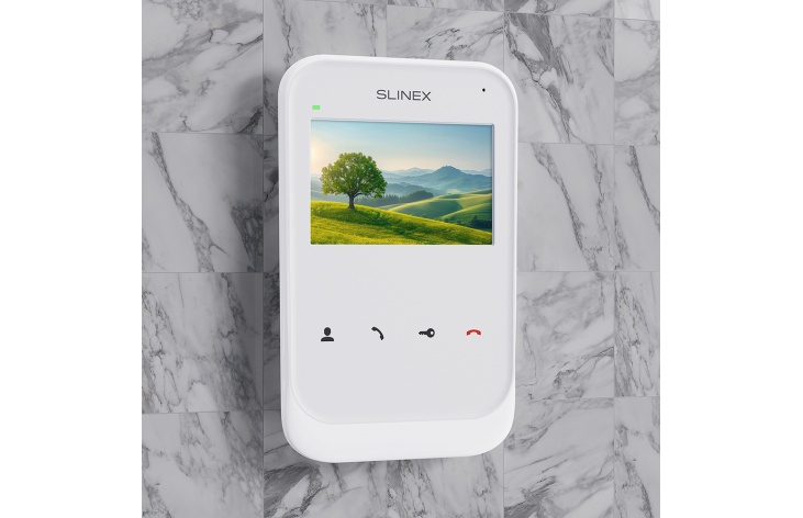 Slinex SK-04: Compact, stylish, and affordable intercom