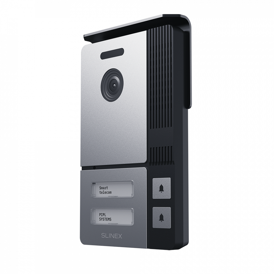 Slinex ME-02HD ➠ stylish outdoor panel for 2 subscriber
