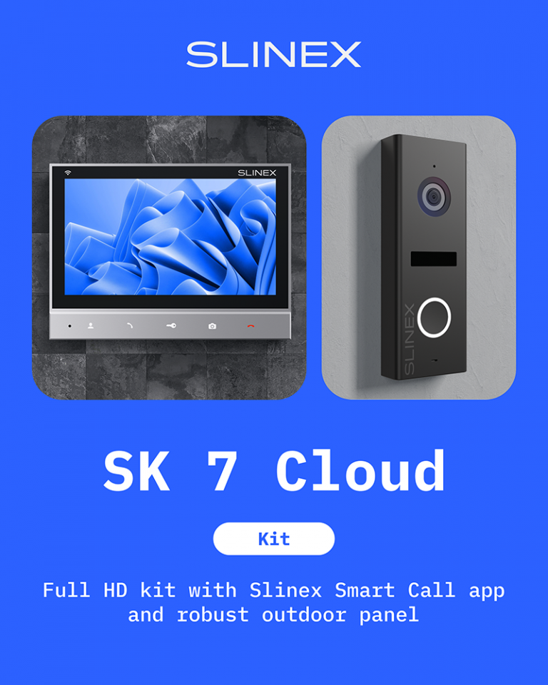  Slinex SK 7 Cloud Kit ➠ description, characteristics, overview