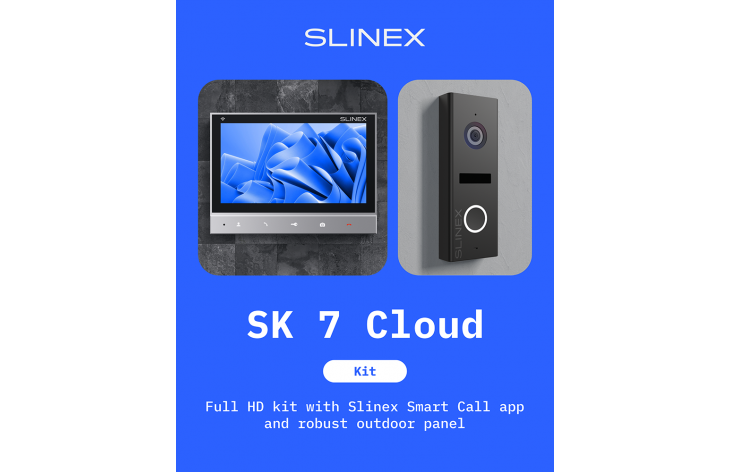  Slinex SK 7 Cloud Kit ➠ description, characteristics, overview
