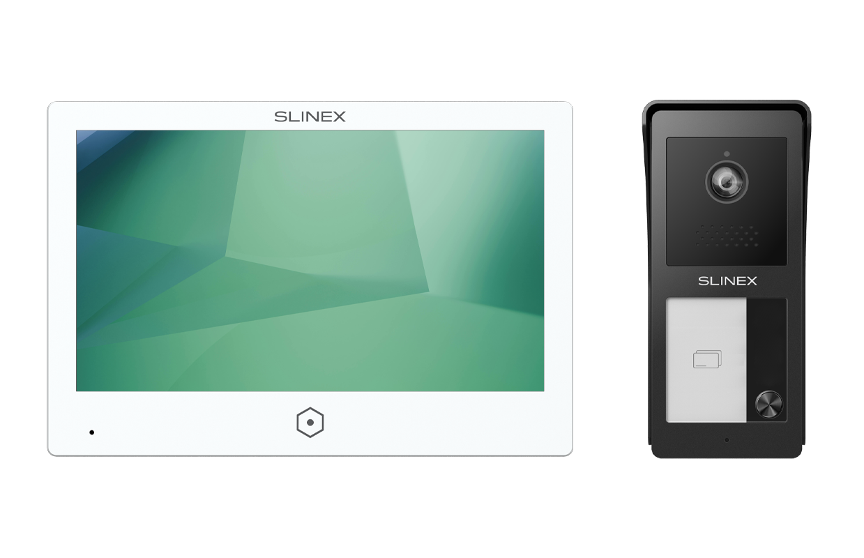 Slinex Glow Smart 2Line Video Intercom Kit – Digital 2-Wire Access Control