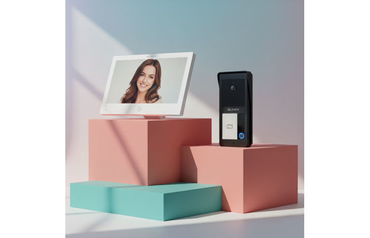 Slinex Glow Smart 2Line Video Intercom Kit – Digital 2-Wire Access Control