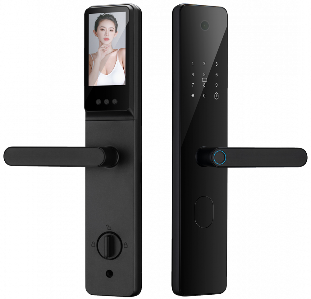 Slinex SML-2102 – Smart Lock with Camera, Intercom & Multi-Access  Description: