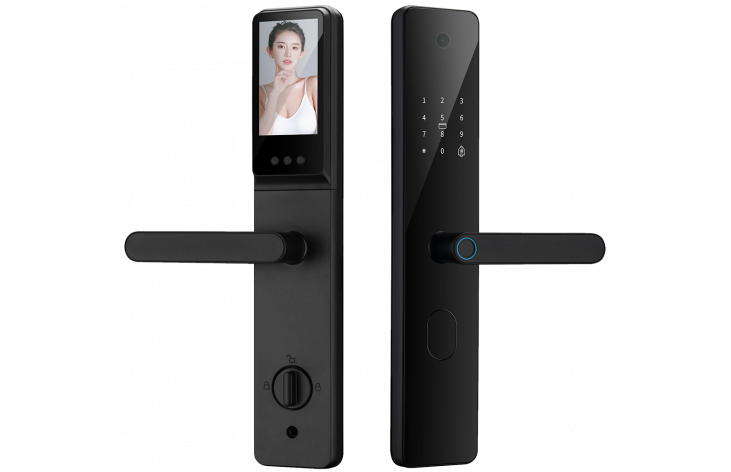 Slinex SML-2102 – Smart Lock with Camera, Intercom & Multi-Access  Description: