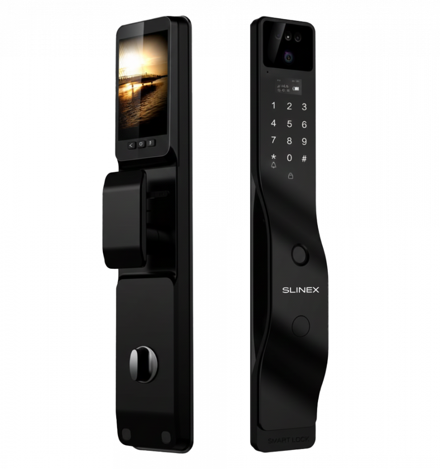 Slinex SML-3101 – Premium Smart Lock with Facial & Palm-Vein Recognition