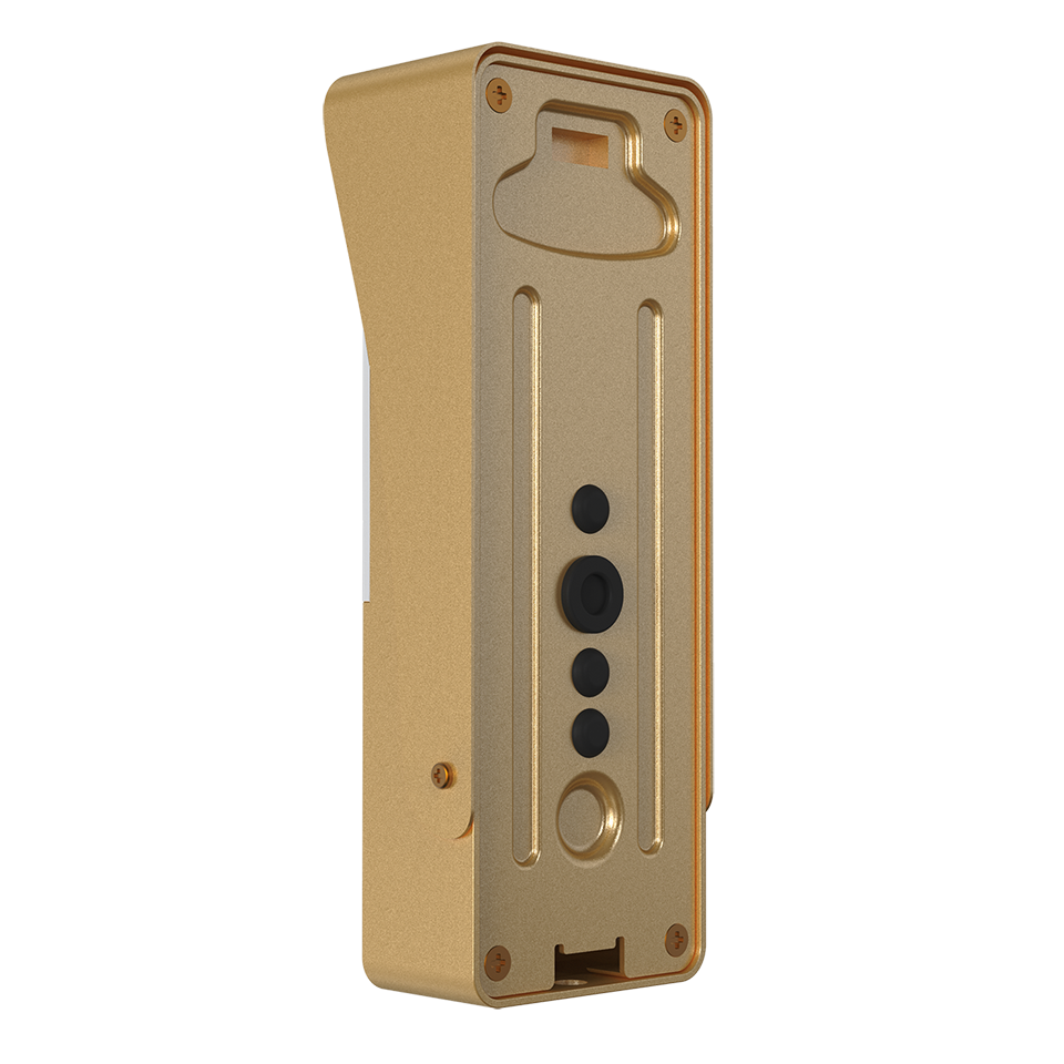 Slinex ML-20CR (gold + white) outdoor panel with ID card reader