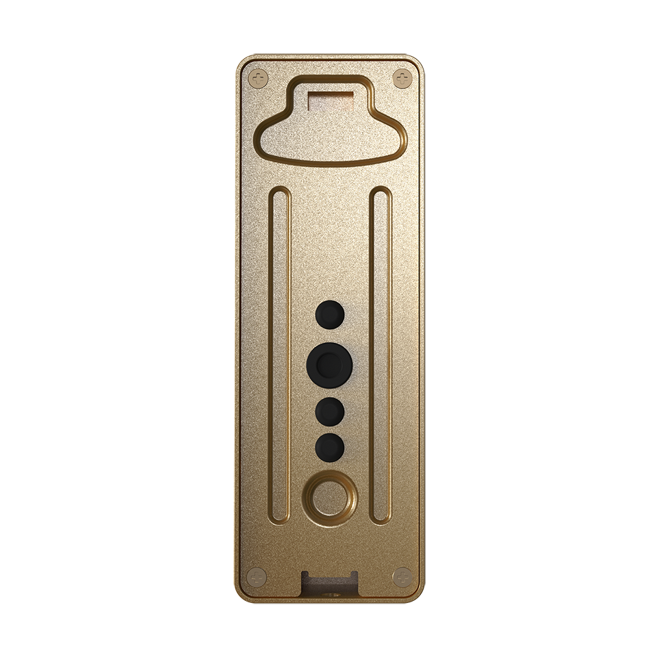 Slinex ML-20CR (gold + white) outdoor panel with ID card reader