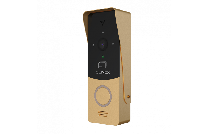 Slinex ML-20CR (gold + black) outdoor panel with ID card reader