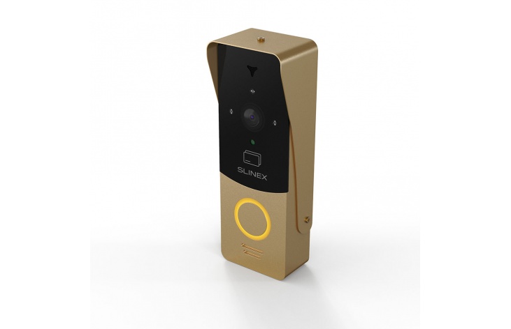 Slinex ML-20CR (gold + black) outdoor panel with ID card reader