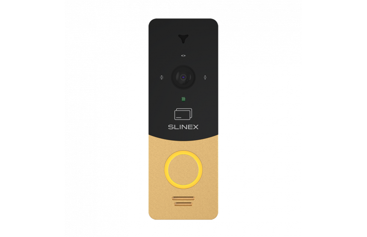 Slinex ML-20CR (gold + black) outdoor panel with ID card reader