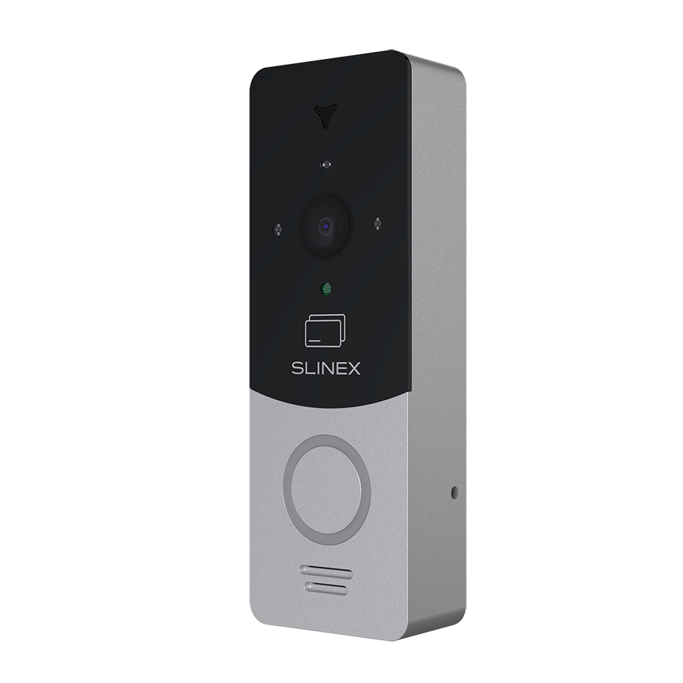 Slinex ML-20CR Silver-Black outdoor panel with ID card reader
