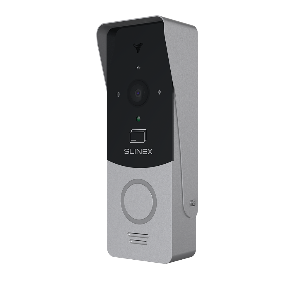 Slinex ML-20CR Silver-Black outdoor panel with ID card reader