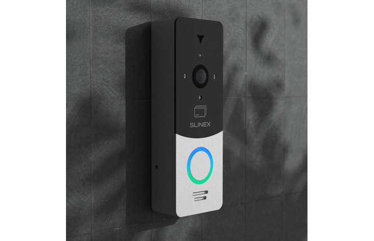 Slinex ML-20CR Silver-Black outdoor panel with ID card reader