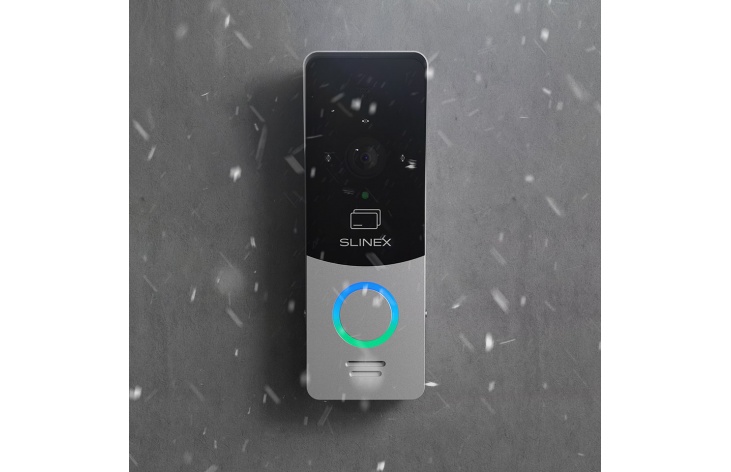 Slinex ML-20CR Silver-Black outdoor panel with ID card reader