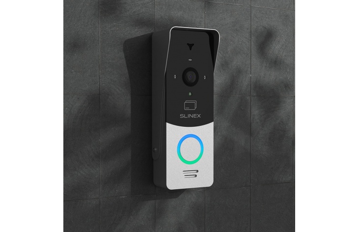 Slinex ML-20CR Silver-Black outdoor panel with ID card reader