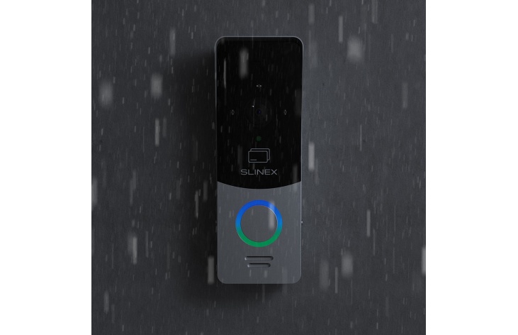 Slinex ML-20CR Silver-Black outdoor panel with ID card reader