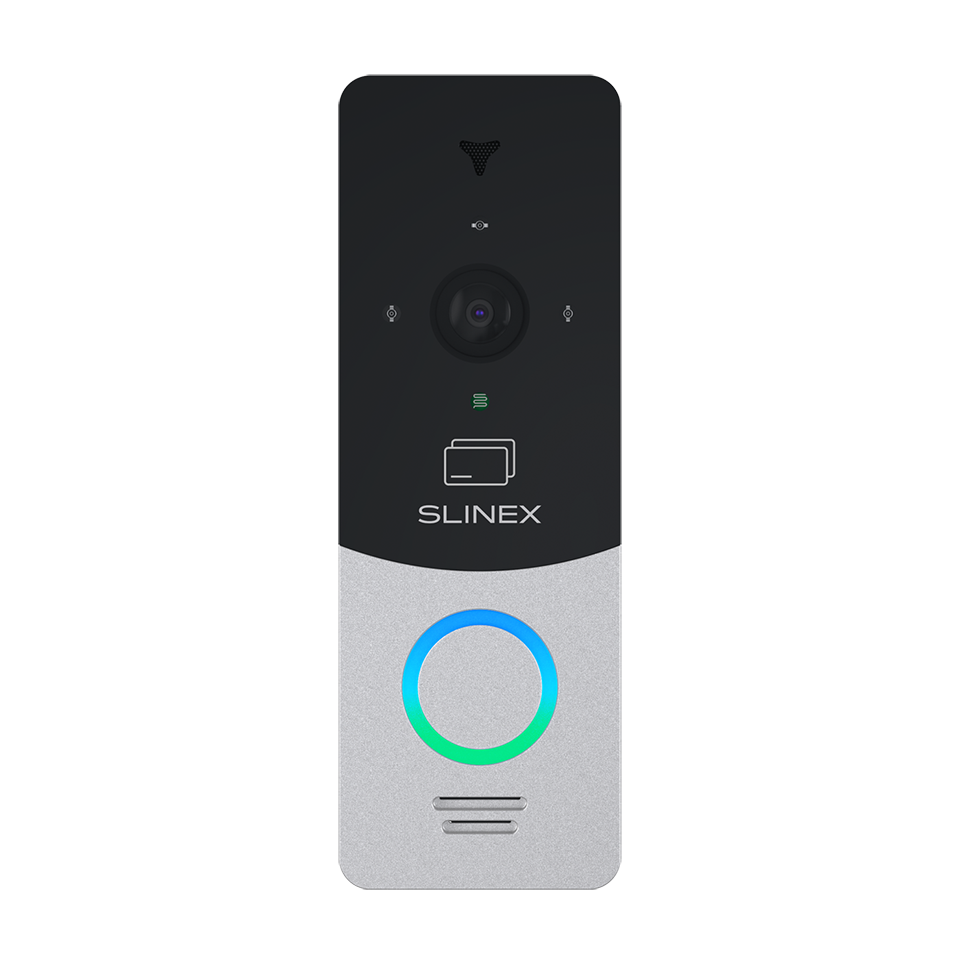 Slinex ML-20CR Silver-Black outdoor panel with ID card reader